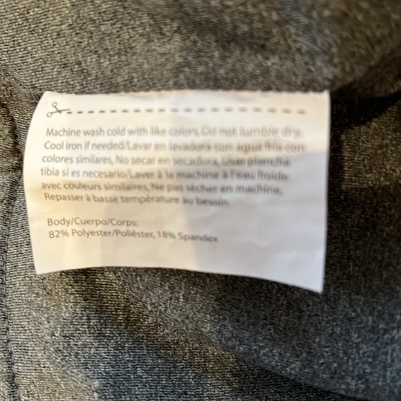 Walk Pop NWT Size 4x Leggings in Gray - Picture 4 of 7